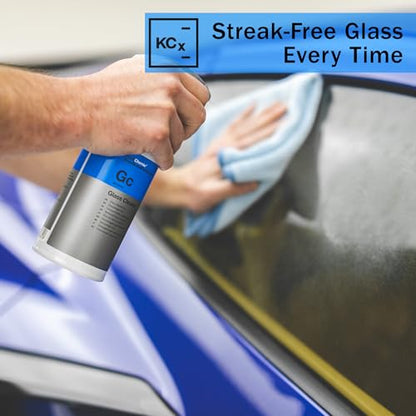 KOCHCHEMIE Glass Cleaner - Effortlessly Removes Stubborn Dirt, Oil, Grease, Insects, and Residues; Ready-To-Use Streak-Free Formula; Gloss and Smoothness Additive; Fresh Fragrance (500 milliliters) - size: 16.9 Fl Oz (Pack of 1)