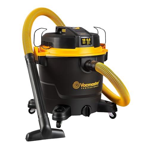 Vacmaster Professional Beast Series 16-Gallon 6.5 Peak HP Wet/Dry Vacuum- VJH1612PF 0203 - size: 16 Gallon