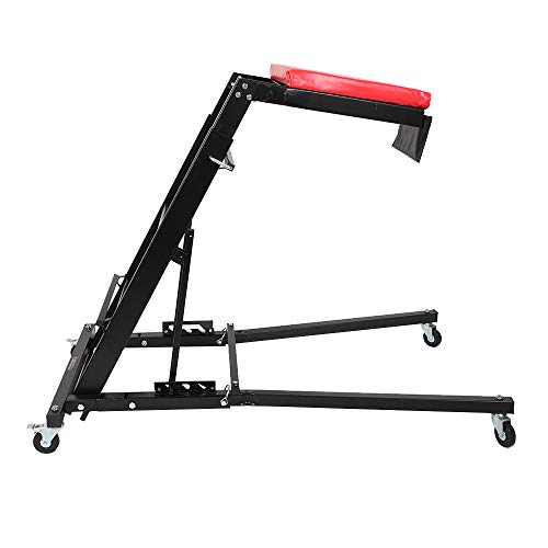 Top Automotive Creeper, Engine Creeper 48"-64", 400 LBS Capacity High Top Creeper | 4 Swivel Caster Wheels, Adjustable Height Foldable Creeper for Home Garage Workshop Repair Maintenance