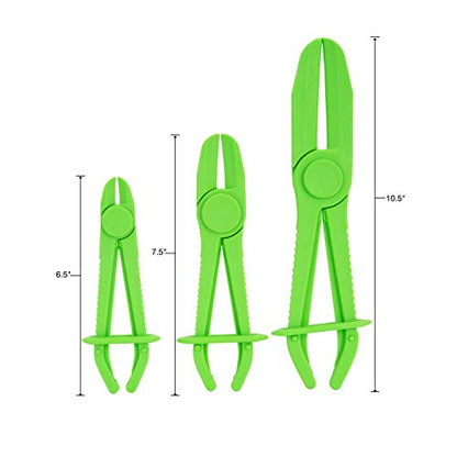 OEMTOOLS 24689 3 Piece Hose Pinching Pliers Set, Hose Clamp Pliers, Plastic Hose Clamp, Radiator Hose Clamps, Hose Pinch Pliers, Fuel Line Pinch Clamp