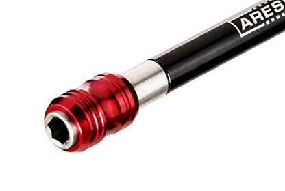 ARES 70207 - Drill Extension Bit Holder - 12-Inch Quick Release - Works With All 1/4-Inch Drive Bits - Quick Release Mechanism Makes Changing Bits a Breeze - size: 12-Inch Quick Release Extension Bit Holder