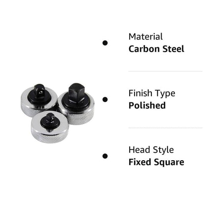 3pcs Reversible Thumbwheel Ratchet Wrench Set, Palm Ratchet Wrench, 1/4" 3/8" 1/2" Drive Finger Ratchet Set - color: 1/4" + 3/8" + 1/2" Drive Set