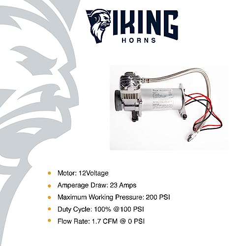 V103C Heavy-Duty 200 PSI Air Compressor for Train Horns