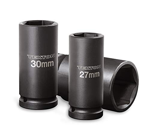 TEKTON 3/4 Inch Drive Impact Socket Set, 8-Piece | 4889 - size: 8-Piece (1-1/16 - 1-1/2 in.)