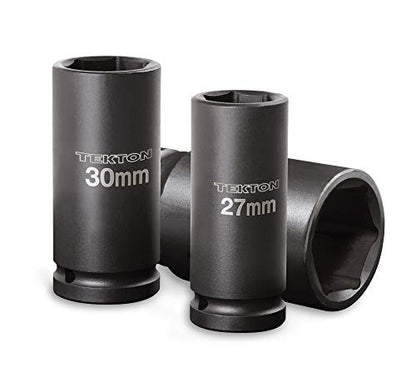 TEKTON 3/4 Inch Drive Impact Socket Set, 8-Piece | 4889 - size: 8-Piece (1-1/16 - 1-1/2 in.)