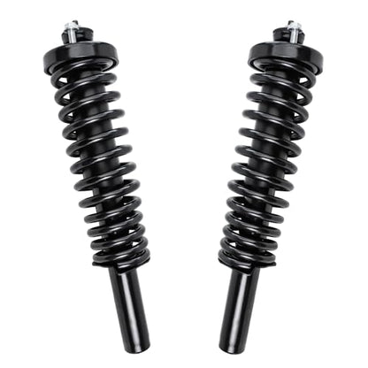 Detroit Axle - 2 Front Struts for 1996-2000 Honda Civic, 1997 1998 1999 Quick Complete Struts w/Coil Spring Assembly Replacement Suspension Shock - size: 171291L_171291R/PAIR
