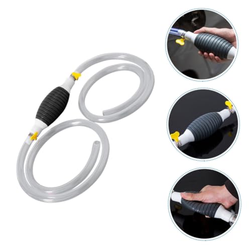 PRETYZOOM Siphon Pump for Transfer Manual Gas Extractor Hose Design for Cars Trucks and Water Extraction Easy to Use Siphon Kit