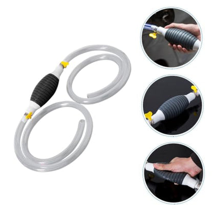 PRETYZOOM Siphon Pump for Transfer Manual Gas Extractor Hose Design for Cars Trucks and Water Extraction Easy to Use Siphon Kit
