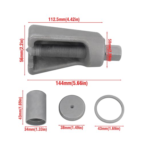 ATV UTV Ball Joint Removal Tool Most ATV/UTVs for Polaris for Kawasaki for Yamaha for Can-am for Textron Pu-50506