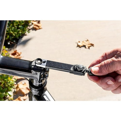 Kilimanjaro 15-in-1 Mini Bike Torque Wrench Tool Kit – Compact Bicycle Repair Set with Precision Torque Wrench, Hex, Torx & Screwdriver Bits, and Storage Case – Cycle Series – 910546ECE - style: 2-10Nm