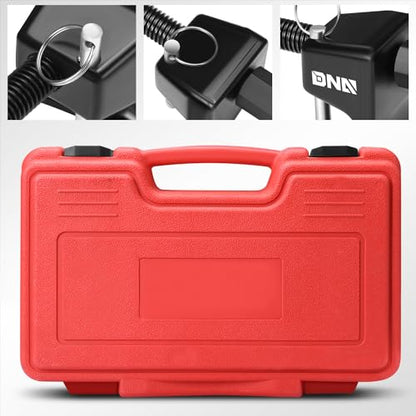 DNA MOTORING Spring Compressor Tool Kit 2-Pack, 11.5" with Locking Pin, for Suspension Work and Compressing Coil Springs - TOOLS-00450