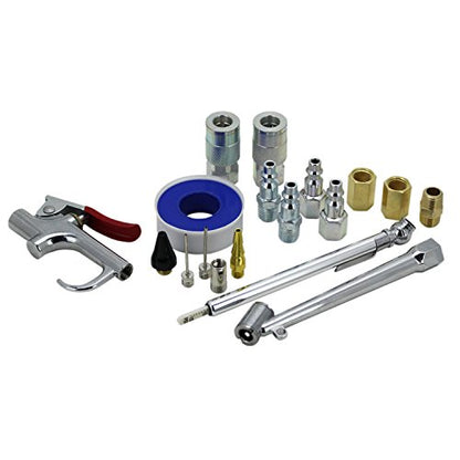 EXELAIR 18 Piece Blow Gun Kit - B071SB7CRW - size: 18 Piece