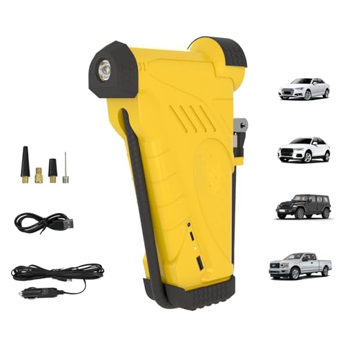 TopAutoGear 150PSI Tire Inflator Portable Air Compressor, 12V/20V Dual Power, USB Output, Ideal Air Pump for Car Tires, Off-Road, Truck, Motorcycle, Ball Sports