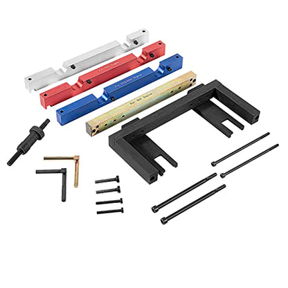 E-cowlboy Fit for BMW Timing Tool kit Master Engine Timing Vanos Cam Camshaft Locking Tool,Crankshaft Flywheel Alignment Tool Kit Compatible for BMW 2.5L 3.0L N51 N52 N53 N54 N55 Engines