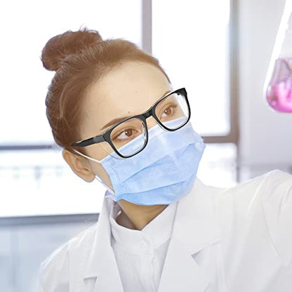 Safety Glasses Anti-Fog Goggles Protective Eyewear Anti Blue Light Protection Glasses For Women And Men - color: Black&gray