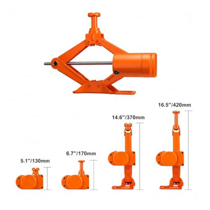 Hydraulic Jack, Electric Car Jack 3 Ton 12V Scissor | Portable Kit For Sedan, SUV, Truck Tire Change, Roadside Use(3T Jack) - color: 3T Jack
