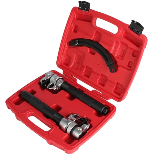 ECCPP Coil Spring Compressor Tool | Auto 2 Pcs Heavy Duty Macpherson Strut Spring Compressor Set with Security Bracket for Car Truck ATV UTV, 2645 LB Capacity