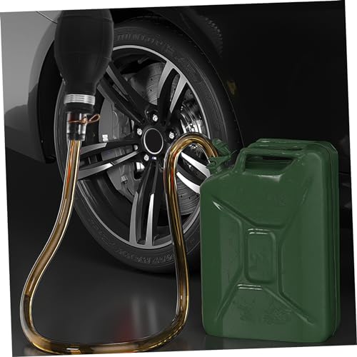 1set Manual Fuel Siphon Pump Kit Hose for Oil Water Fuel Transfer Lightweight Easy to Use Hand Pump for Automotive Home Applications