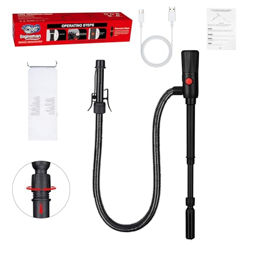 2.8GPM Battery Powered Portable Fuel Transfer Pump Auto stop Gas Pump For Gas Can with USB Charging Fuel Transfer Pump for Gasoline, Fuel, Gas, Diesel, Water - color: 2.8 GPM With Auto-Stop Nozzle