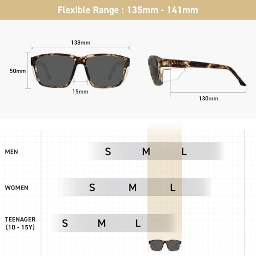 VETRA Z87+ Certified Safety Glasses HD High Contrast UV400 Side Shield Anti-Oil Coating Stylish Eyewear - color: Amber Tortoise