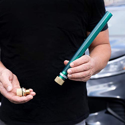 NO-Spill Oil Drain KIT | Kit Contains: Dust Cap, Oil Plug, & 10" Hose | Compatible with Various Models, Makes, and Manufactures | Select Your Application - size: 10Chevy 3.9L, 4.2L, 5.3L, & Duramax 2018 & Newer