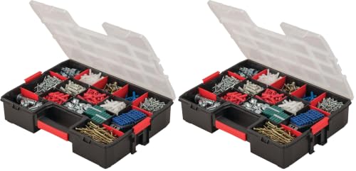 CRAFTSMAN Large Storage Organizer, 15 Compartments (CMST14027) (Pack of 2) - size: 1 Count (Pack of 2), style: Large Organizer