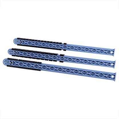 Joyzan Organizer Socket Holder, 1/2 inch 3/8 inch 1/4 inch Drive Socket | Racks Clips Rail Tray Kit Portable Heavy Duty Plastic Extension Garage Storage Drawer Tools Boxes Set Workshop 3PCS
