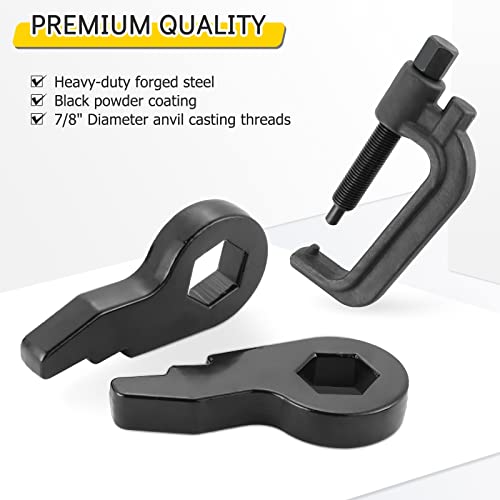1"-3" Torsion Bars Keys and Torsion Bar Unloading Tool | Key Removal Tool Heavy Duty Solid Leveling Lift Kits with Shock Extenders Brackets