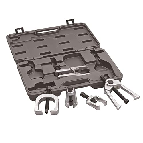 Drake Off Road Complete Front End Service Set with Pitman Arm Puller, Ball Joint Separator, and Tie Rod Removal Tool - Essential Tools for Automotive Repairs 62951