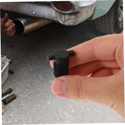 HEALLILY Vertical Jack Accessories Oil Return Valve Air Screw Oil Seal Ball Compact Hydraulic Jack Part for Automotive Repair and Construction Use