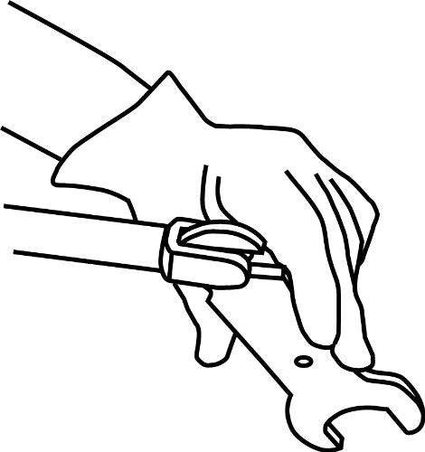 Lisle 43300 Pneumatic Fan Clutch Wrench - style: Pneumatic Fan Clutch Wrench