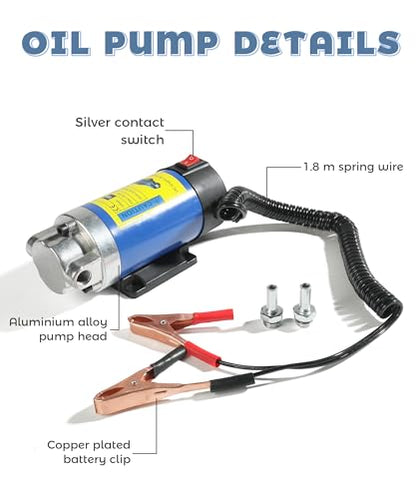Oil Extractor Pump,Car Accessories Transmission Fluid Pump,Automotive Replacement Engine Oil Pumps,Fluid Transfer Pumps,Suitable for Motorcycles,Trucks,Tractors,Marine Engines,Lawn Mowers