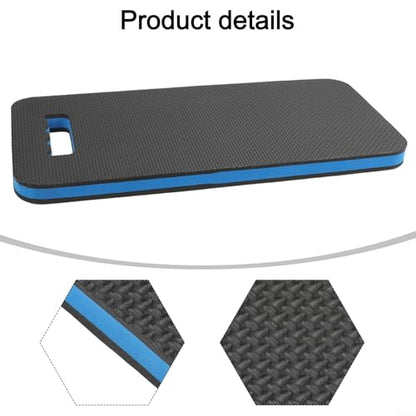 Car Repair Kneeling Mat, Thickened EVA Foam Pad, Oil Proof Mechanic Knee Cushion for Auto Maintenance, Portable Heavy Duty Garage Work Floor Protector(Black Blue)