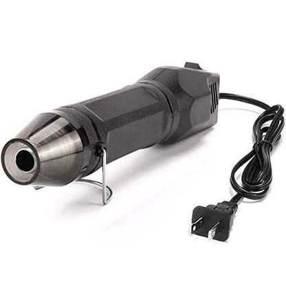 LDK Mini Heat Gun, 4.9Ft 300W Hot Air Gun | Dual Temperature 392℉ & 662℉ for Shrink Wrapping, Epoxy Resin & Vinyl, Craft Embossing, Phone Repair Heat Gun - color: Black