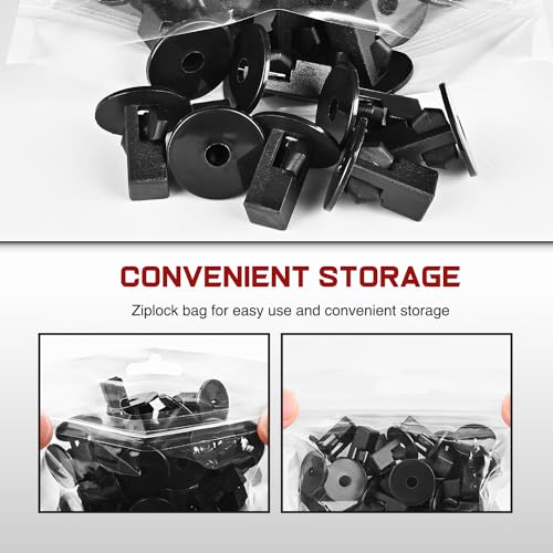 Nilight 120PCS Car Bumper Retainer Clips Bumper Fender Liner Kit for Lexus Toyota 4Runner Tacoma RAV4 Scion 75495-35010 75397-35010 90189-06065 90189-06013 with 1 Fastener Remover - color: For Lexus Toyota - 120 Clips