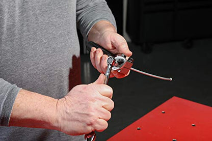 ARES 18025-3/16-Inch Double Flaring Tool - Includes Flaring Tool and Op1/Op2 Punch - Creates Double Flares on 3/16-Inch Steel, Nickel & Copper Tubing - size: 3/16-Inch Double Flaring Tool