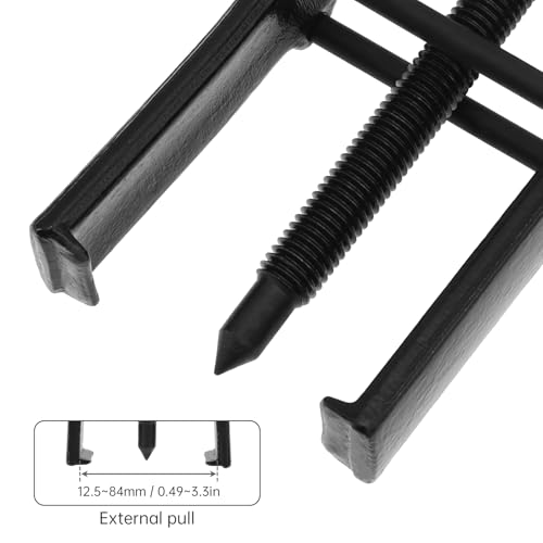 Two Jaw Bearing Puller, Adjustable 2 Jaws Gear Remover Tool, Puller Kit for Bearing, Gears, Pulley, Flywheel, Motorcycle, Car (8 inch) - size: 8 inch