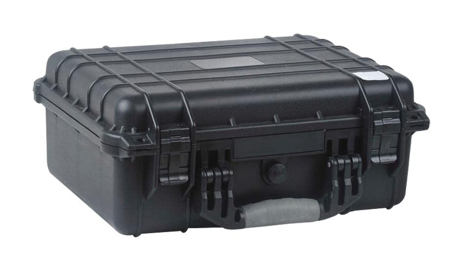 multicomp PRO Large and Medium Size Weatherproof Equipment Cases, made of Polypropylene Plastic, Black with Foam Insert (16.5" X 13" X 7" (L x W x H)) - size: 16.5" X 13" X 7" (L x W x H) (BLACK)