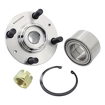 WJB WA930592K Front Wheel Hub Bearing Kit replace Moog 515106 Timken HA590504 SKF BR930592K
