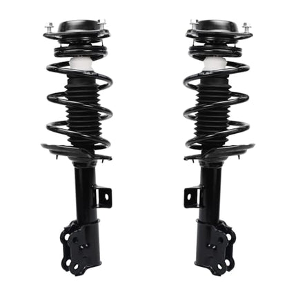 Detroit Axle - Front Struts Sway Bars for 2011-2016 Hyundai Elantra Complete Front Quick Install Ready Struts w/Coil Spring Assembly Sway Bar Links 2012 2013 2014 2015 Replacement Suspension Kit - size: 4QS1300508/Sway Kit