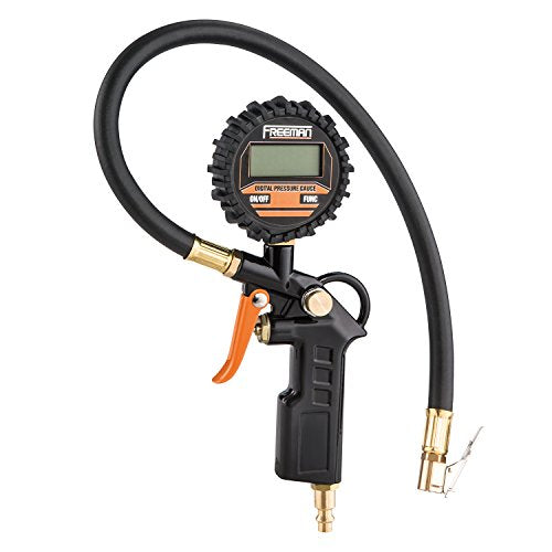 Freeman Digital Tire Inflator with LCD Pressure Gauge | FATDTI