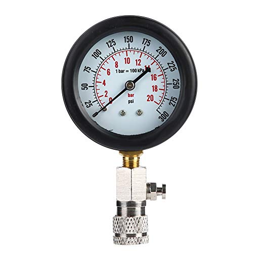 Generic Gasoline Engine Compression Tester Durable Automotive Test Kit with Complete Joint Specifications for Motorcycles and Cars Material