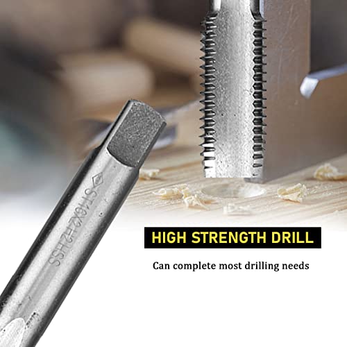 Metric Inserts Kits Thread Repair Tool Kit, M16x2 Thread Repair Kit Stainless Steel Twisted Drill Tap Wrench Threaded, Threaded Insert Tap Insertion Tool for Damaged Thread Repair