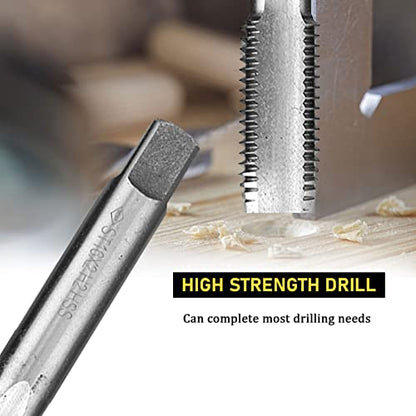 Metric Inserts Kits Thread Repair Tool Kit, M16x2 Thread Repair Kit Stainless Steel Twisted Drill Tap Wrench Threaded, Threaded Insert Tap Insertion Tool for Damaged Thread Repair