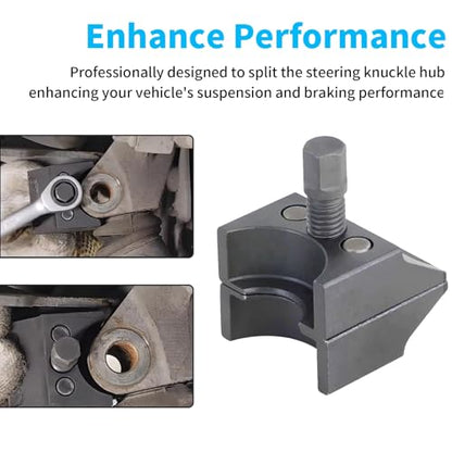 Universal Strut Spreader Tool, Heavy Duty Knuckle Spreader | Dual-End Suspension Strut Remover & Ball Joint Separator, Compatible with VW, Audi, BMW, Ford, Most Vehicles