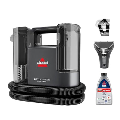 BISSELL Little Green Cordless Portable Carpet Cleaner, 3682 - style: Little Green Cordless