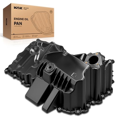 KAX BMP20A Engine Oil Pan Fit for BMW 328i/528i/Z4 2012-2016, 320i 2013-2018, 428i/228i/528i xDrive/428i Gran Coupe 2014-2016, X1 2013-2015, X5 2016-2018, with Drain Plug,Gasket - color: Engine oil pan, size: BMP20A for 328i, 320i