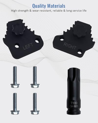 Timing Gear Retainer Tool Set Compatible with Maybach Mercedes Benz M276 M278 Engines, Camshaft Sprocket Screws Removal Kit with T100 Socket