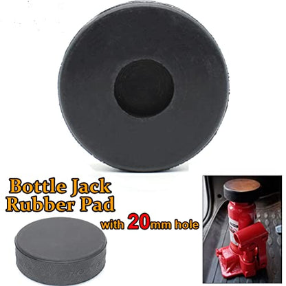 AUTOXBERT Bottle Jack Rubber Pad Anti-Slip Adapter Support Block Car Lift Tool for Most 2 Ton Bottle Jacks Jacking Points Universal Repair - size: 20MM