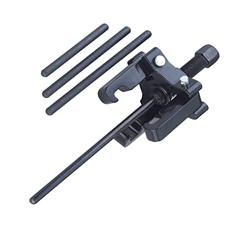 Essential Harmonic Damper Puller Kit Adjustable 3-Jaw Puller Set for Removing Harmonic Balancers & Dampers - Compatible with Ford, Chrysler, GM, car, Cadillac, and Chevy Trucks 666710
